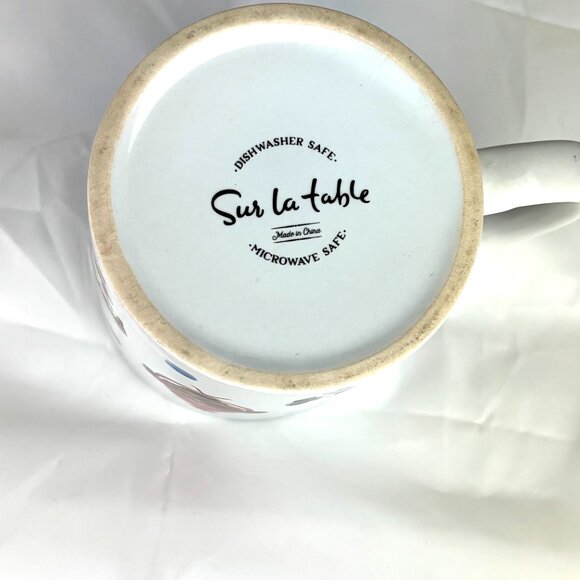 Whimsical Dog with Glasses Sur La Table Mug - Picture 8 of 9